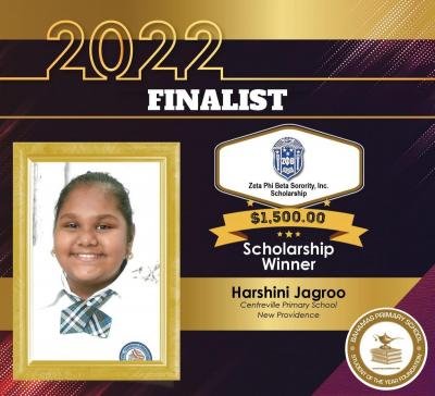 Bahamas Primary School Student of the Year Scholarship Sponsor